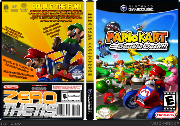 Mario Kart: Double Dash!! box art cover