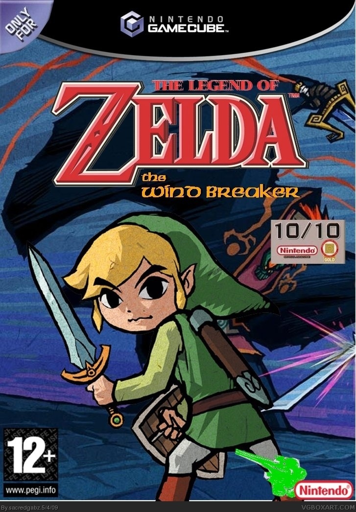 The Legend of Zelda: The Wind Breaker box cover