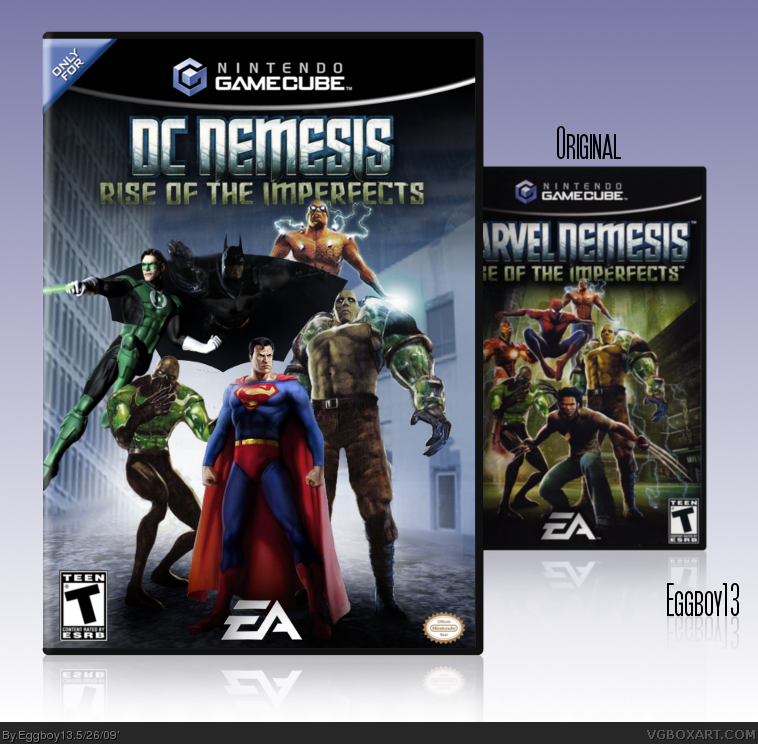 DC Nemesis: Rise of The Imperfects box cover