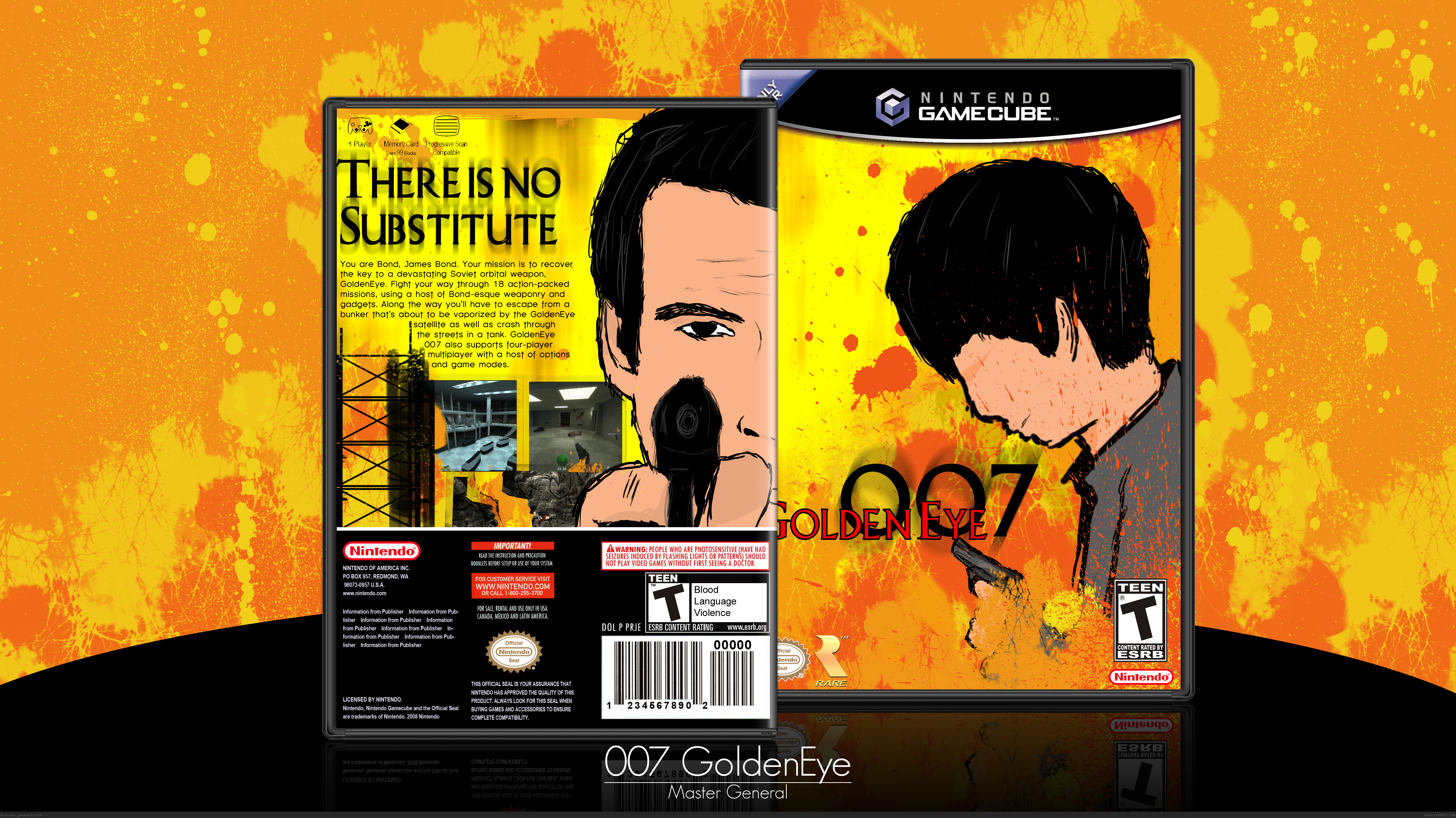 007: Goldeneye box cover