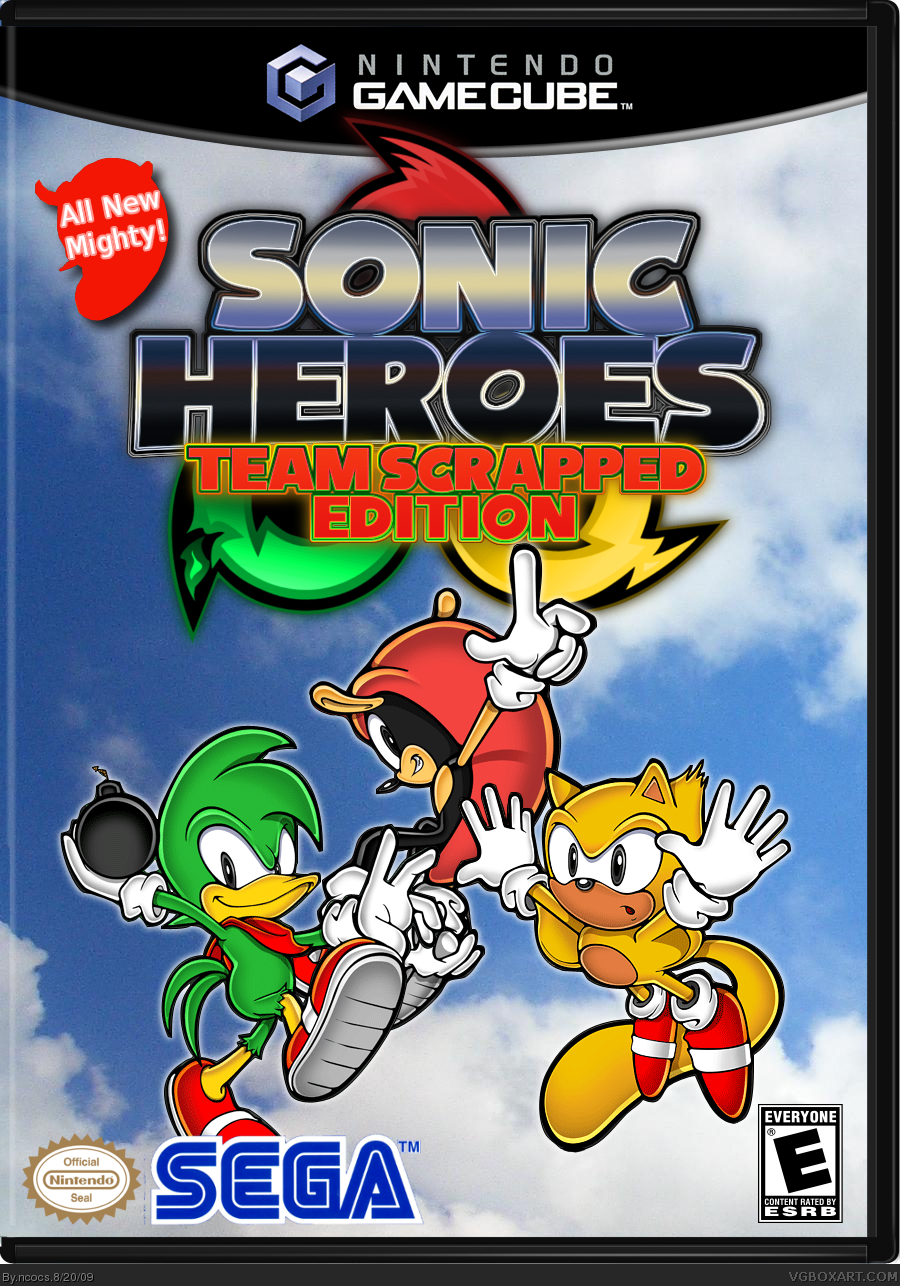 Sonic Heroes: Team Scrapped Edition box cover