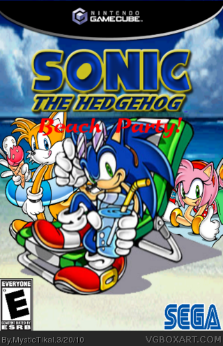 Sonic The Hedgehog: Beach Party box cover