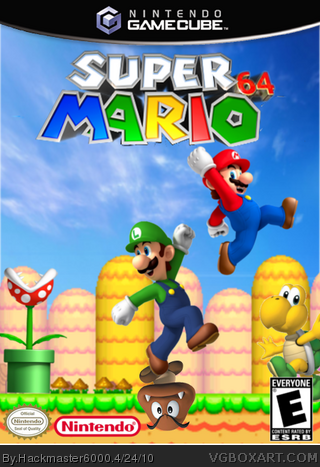 Super Mario 64: Gamecube Version box cover
