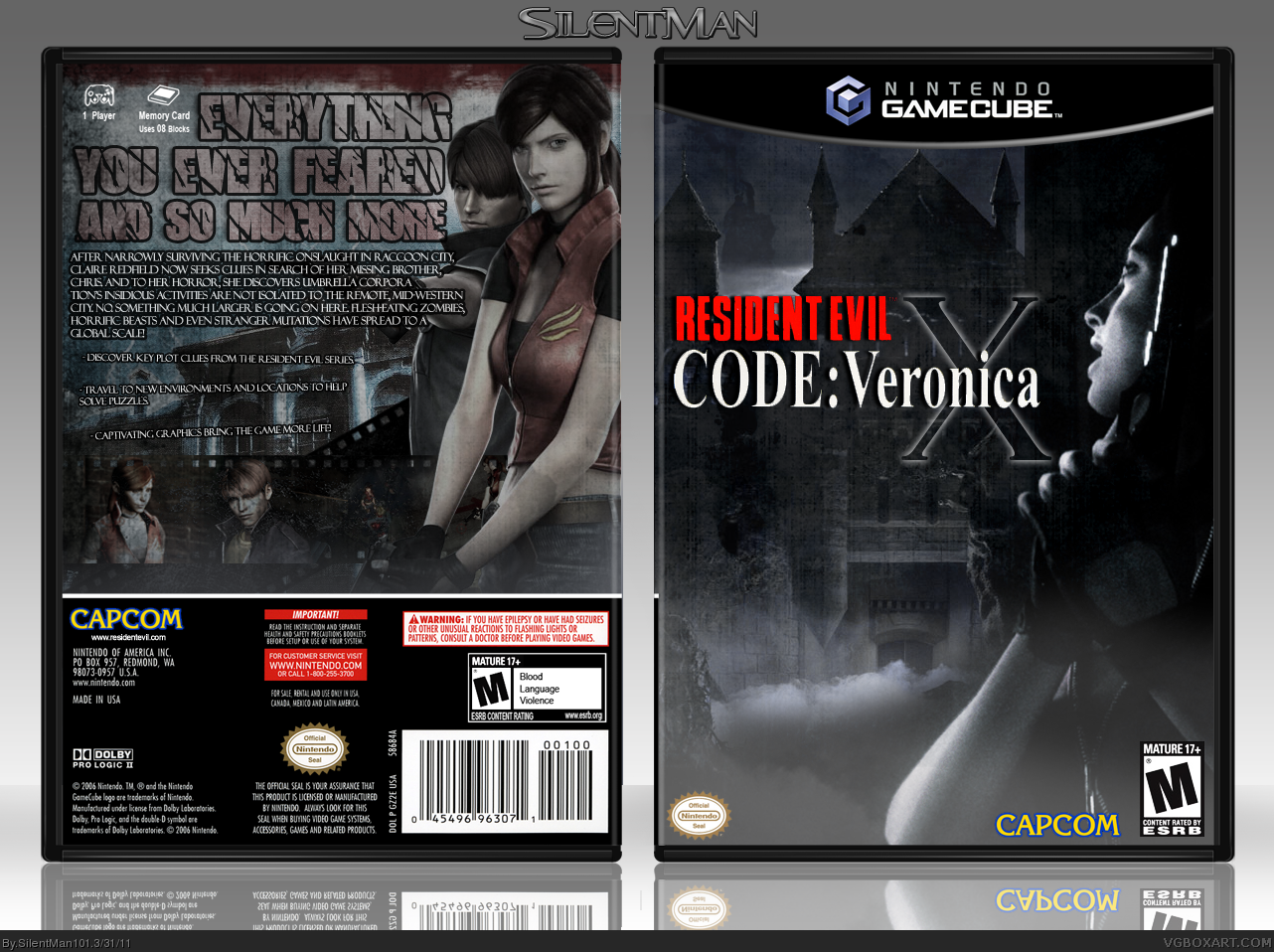 Resident Evil: Code Veronica X box cover