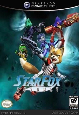 Starfox Assault box cover