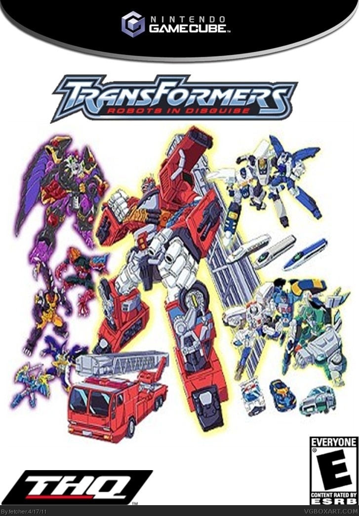 Transformers Robot in Disguise box cover