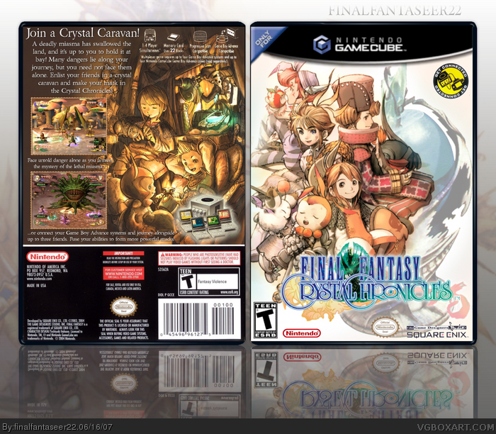 Final Fantasy: Crystal Chronicles box art cover