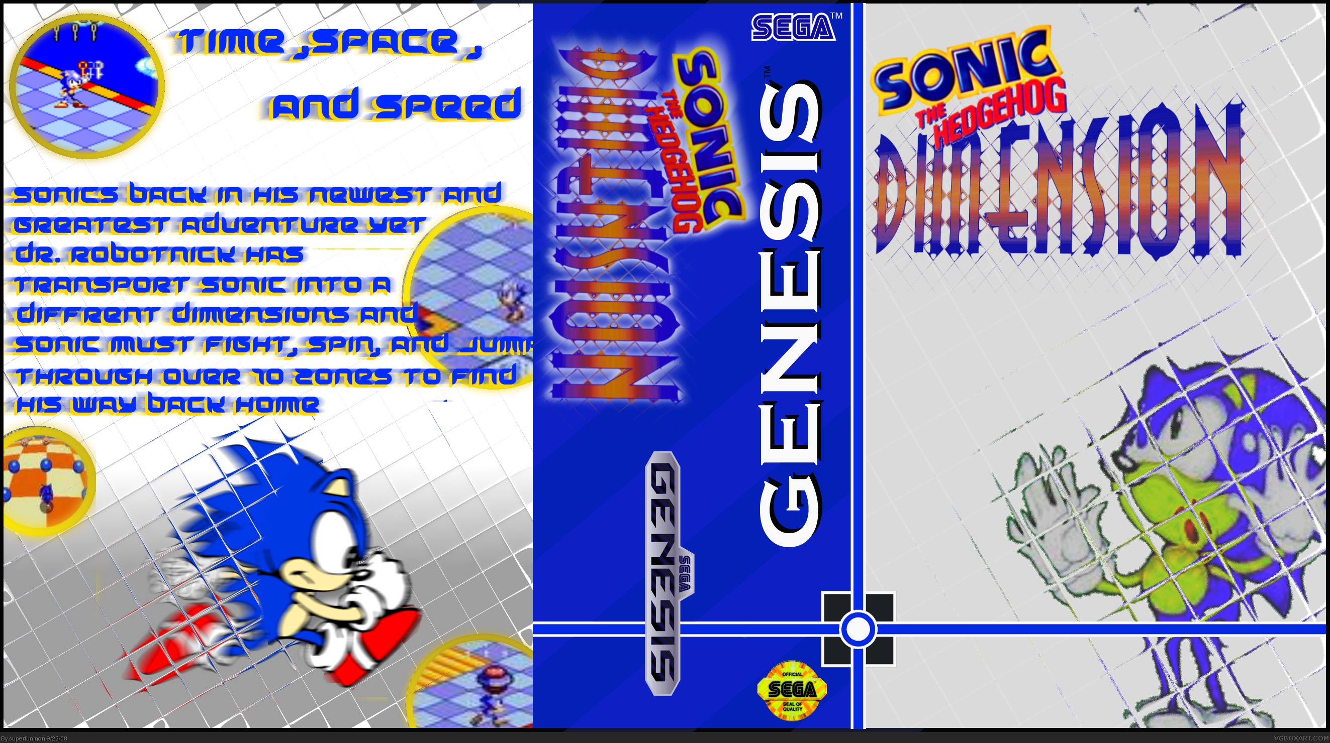 Sonic Dimension box cover