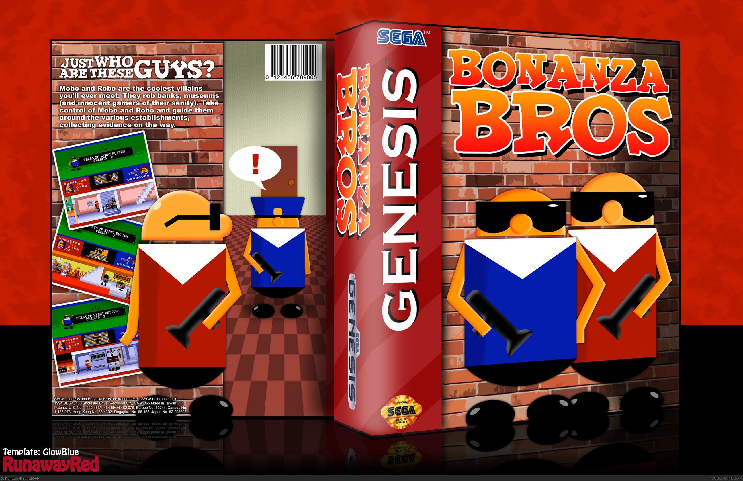Bonanza Bros. box cover