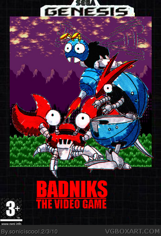 Badniks The Video Game box cover