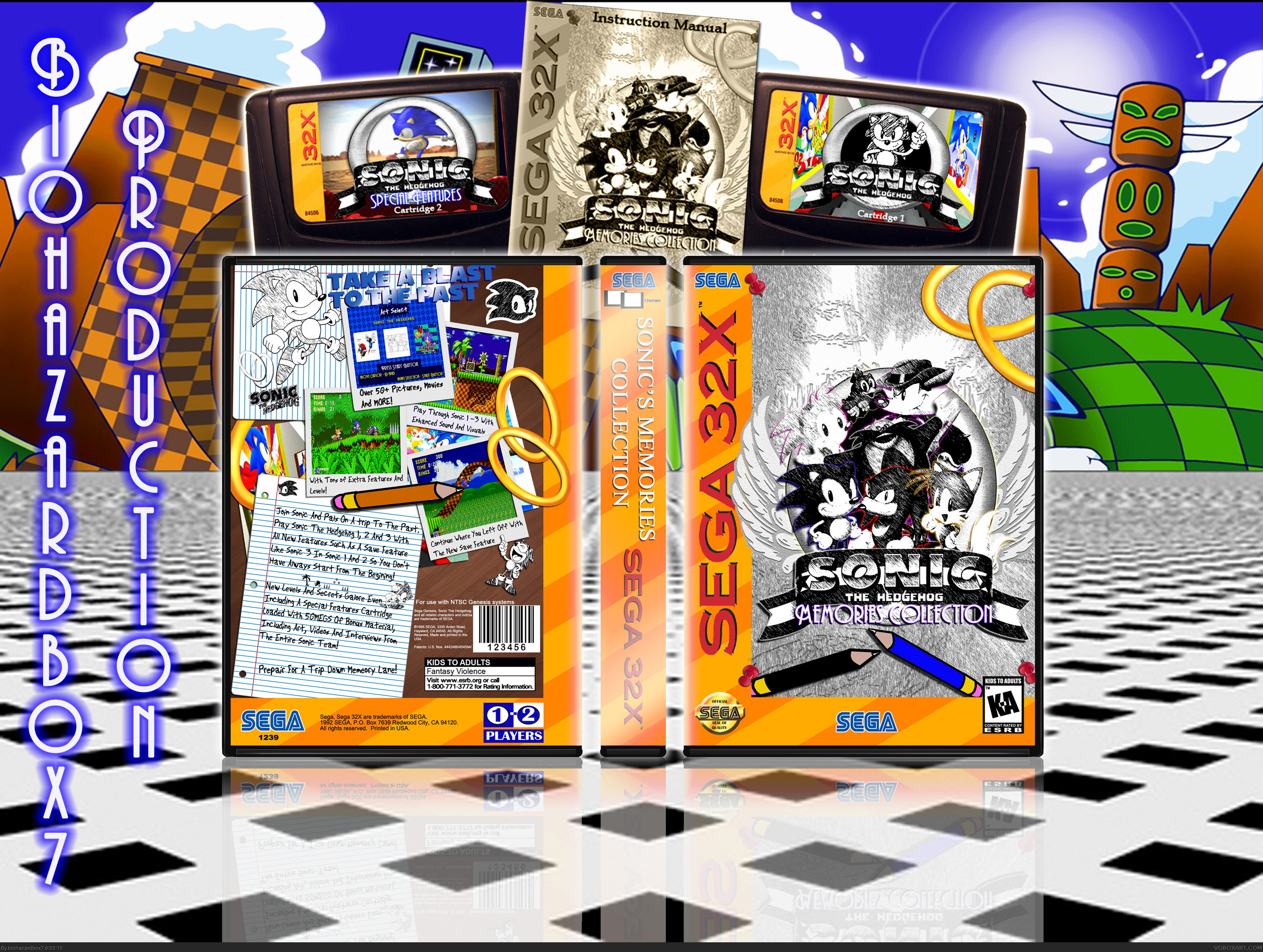 Sonic Memories Collection box cover