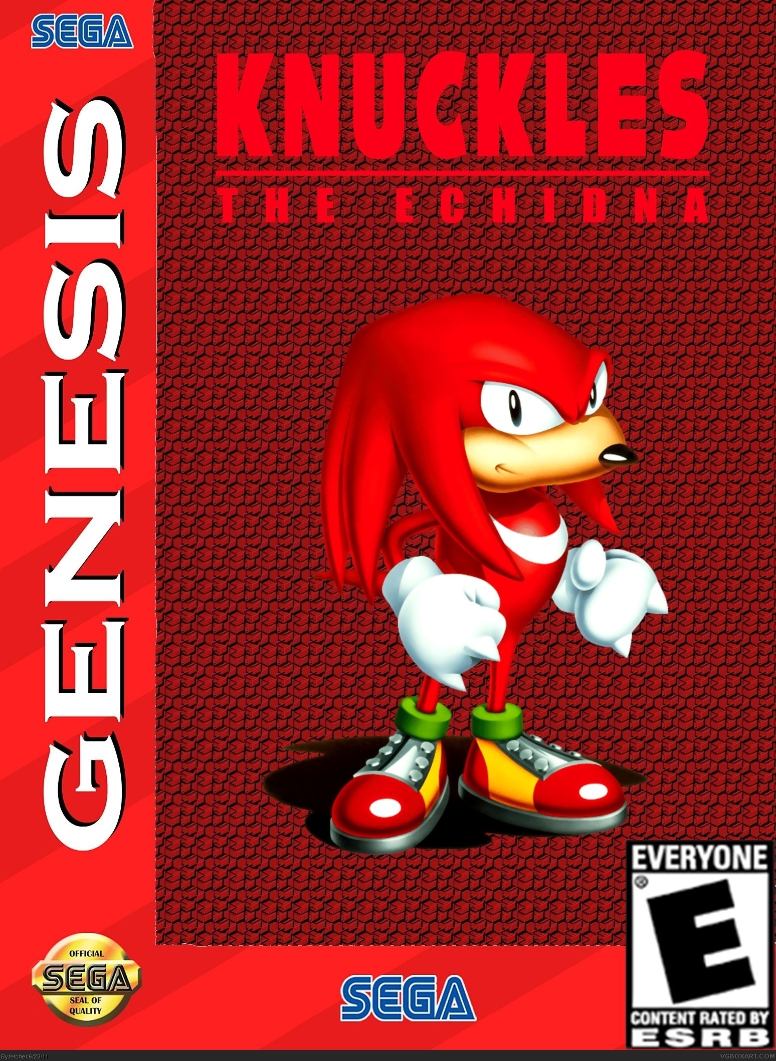 Knuckles the Echidna box cover