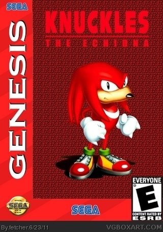 Knuckles the Echidna box art cover