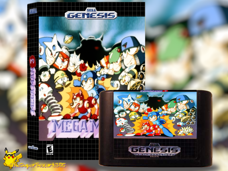 Mega Man 3 box cover