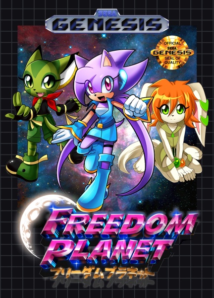 Freedom Planet box art cover