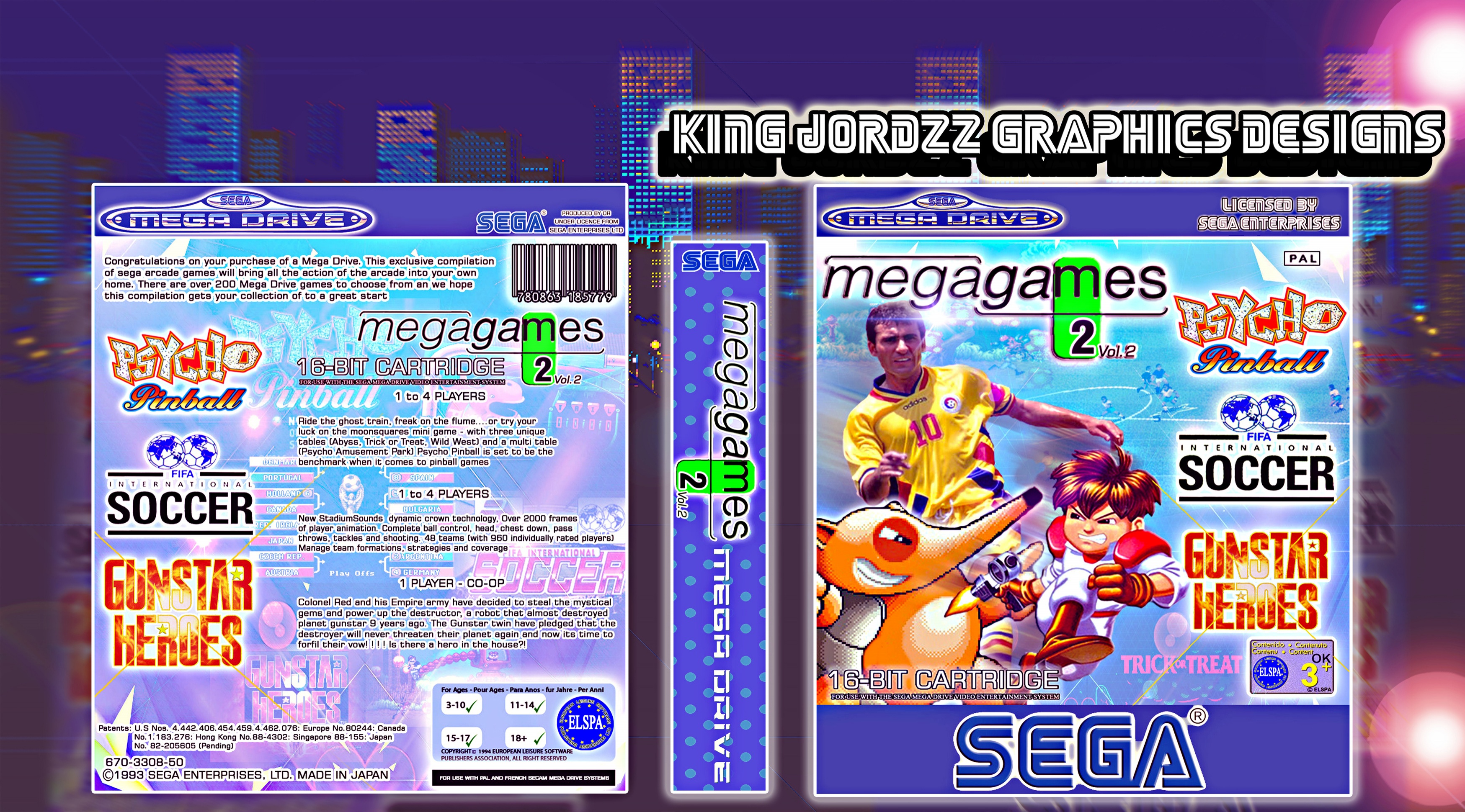 Sega: Mega Games 2 Vol.2 box cover