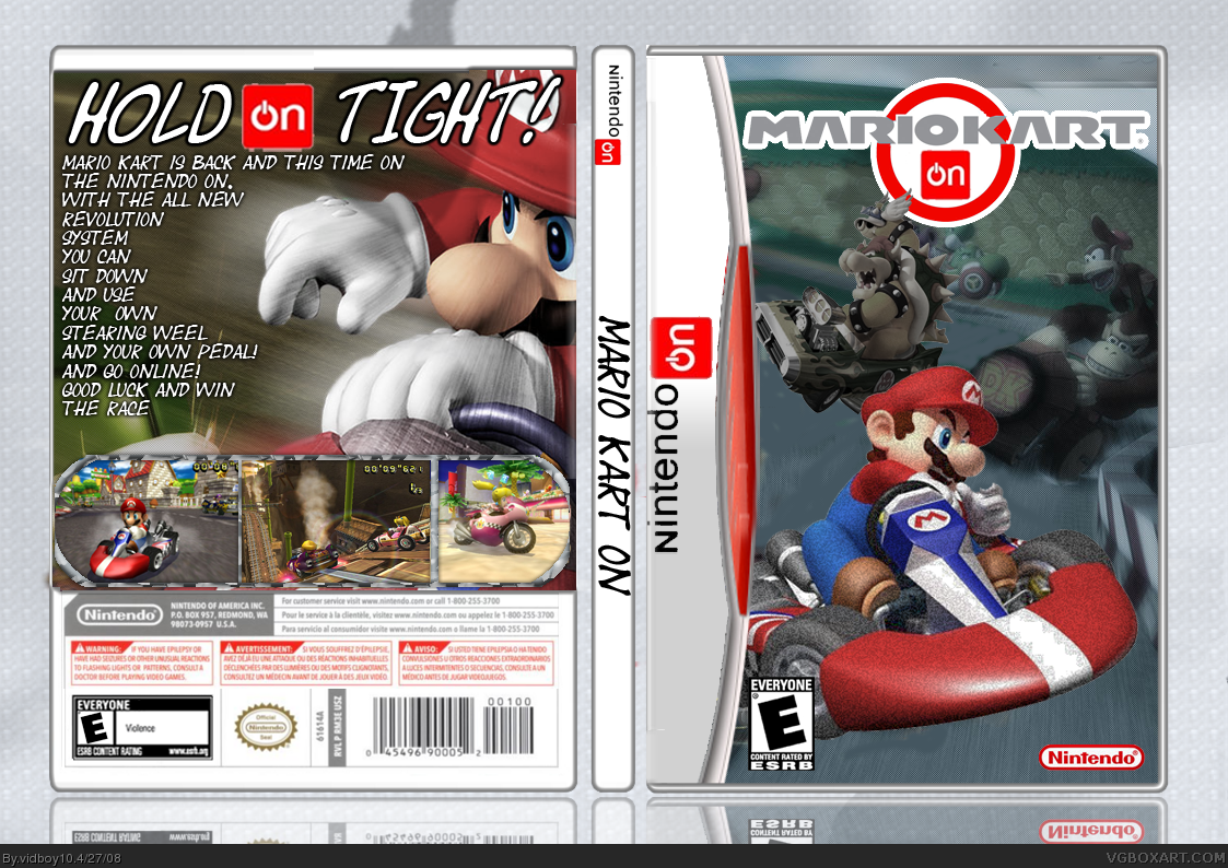 Mario Kart On box cover