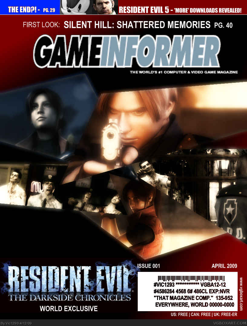 GameInformer Magazine box cover