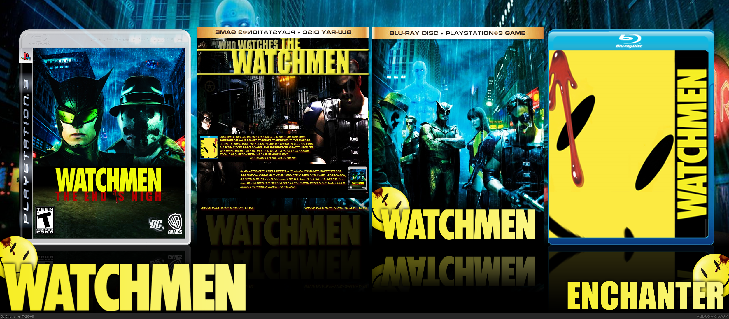 Watchmen: The Double Experience box cover