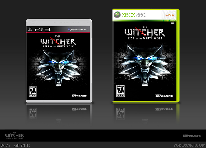 The Witcher: Rise of the White Wolf box art cover