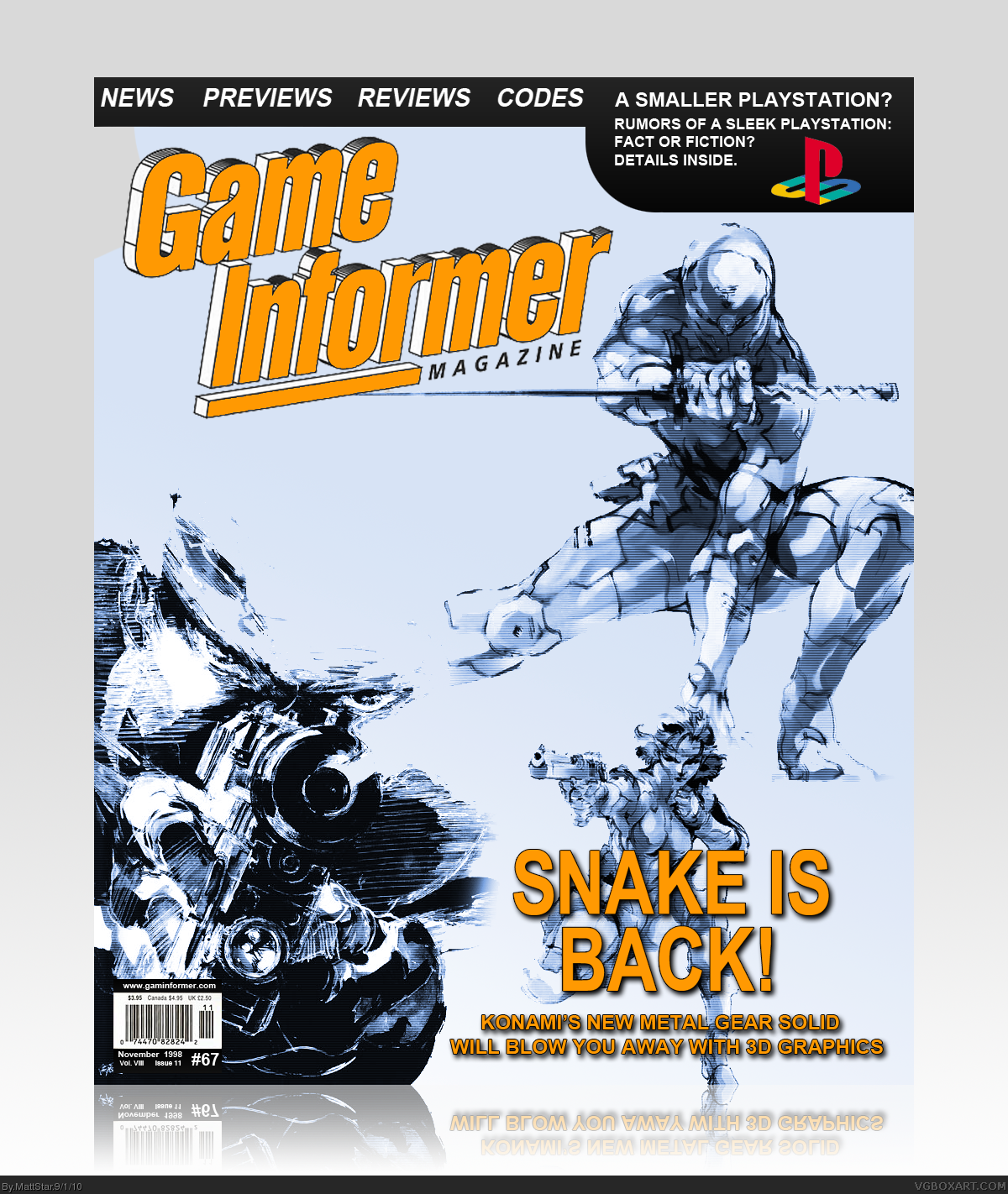GameInformer Magazine box cover