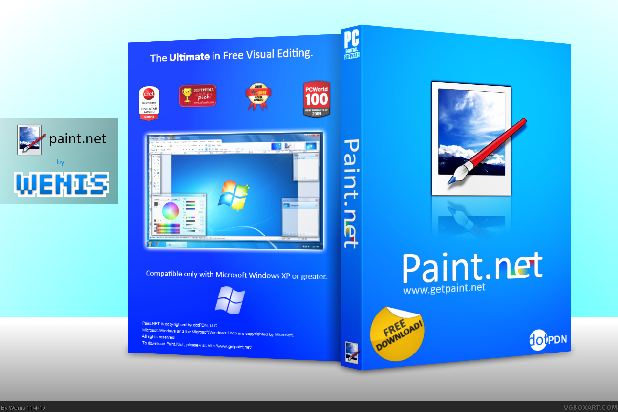 Paint.NET box cover