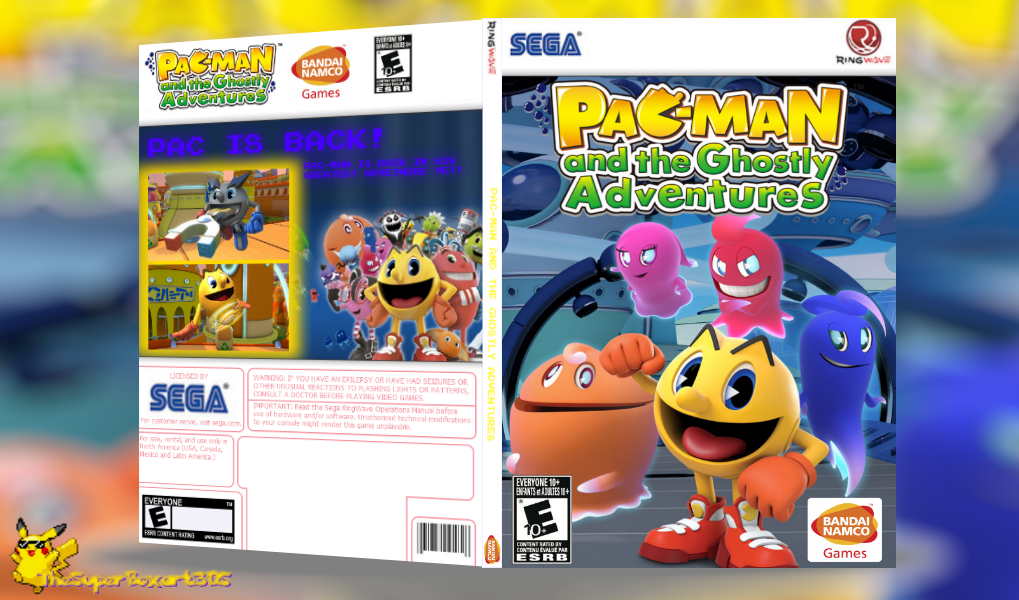 Pac-Man and the Ghostly Adventures box cover