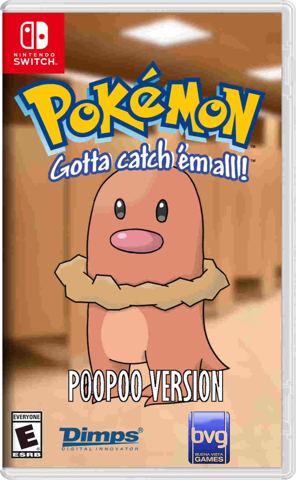 Pokémon Poopoo Version box cover