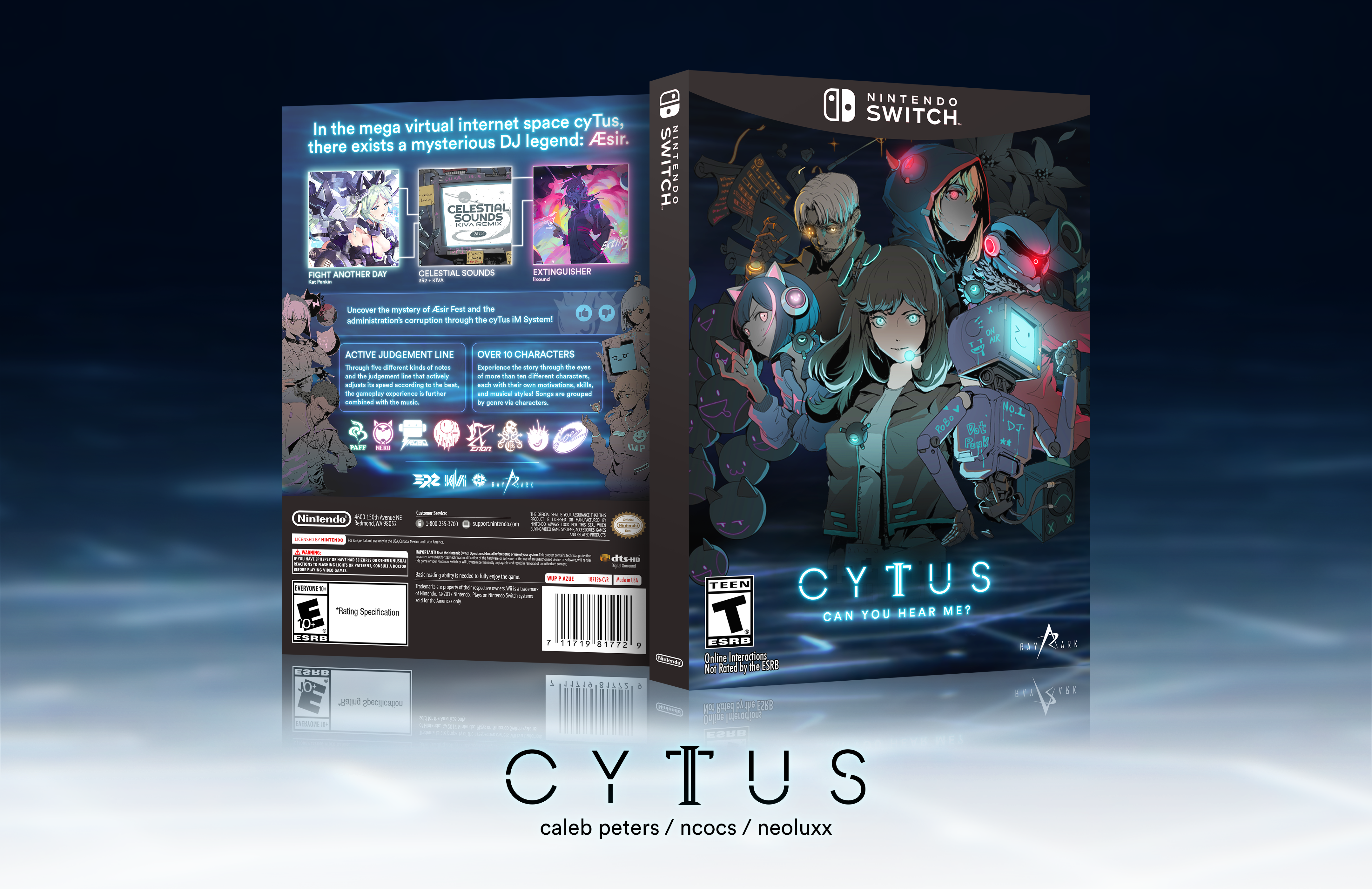 CYTUS II box cover