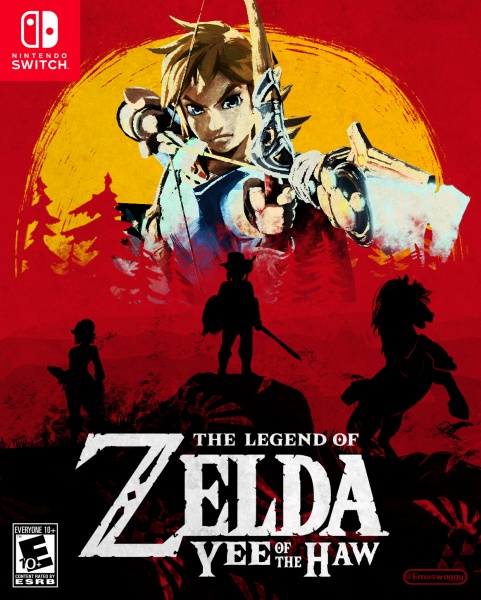 The Legend of Zelda: Yee of the Haw box art cover