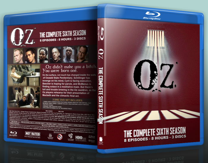 Oz Season Six box art cover