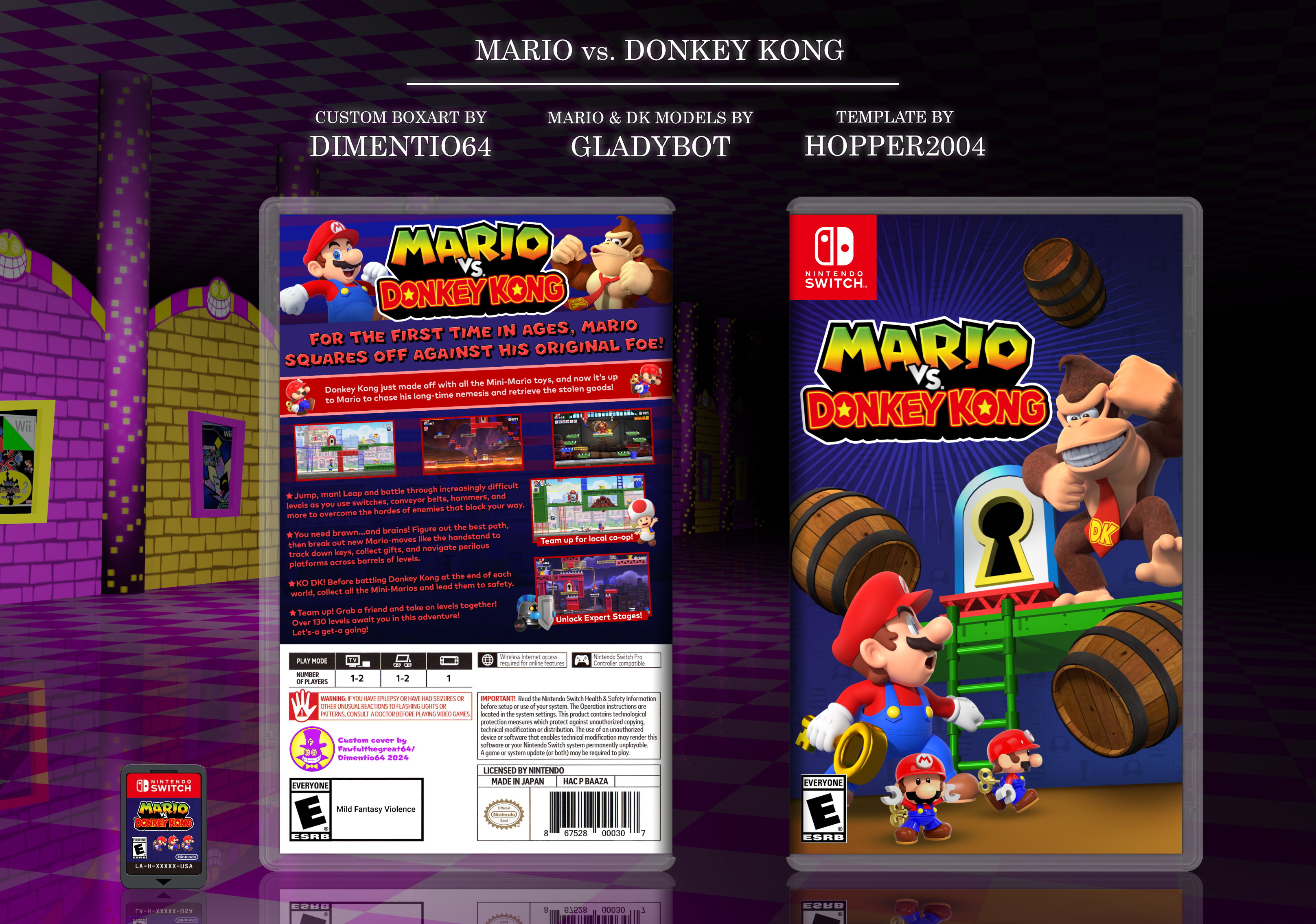 Mario vs. Donkey Kong box cover