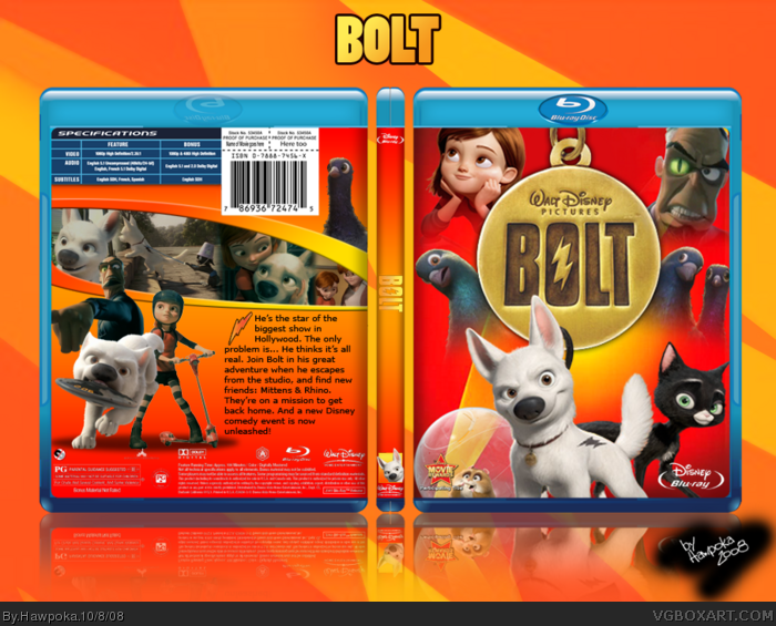 Bolt box art cover