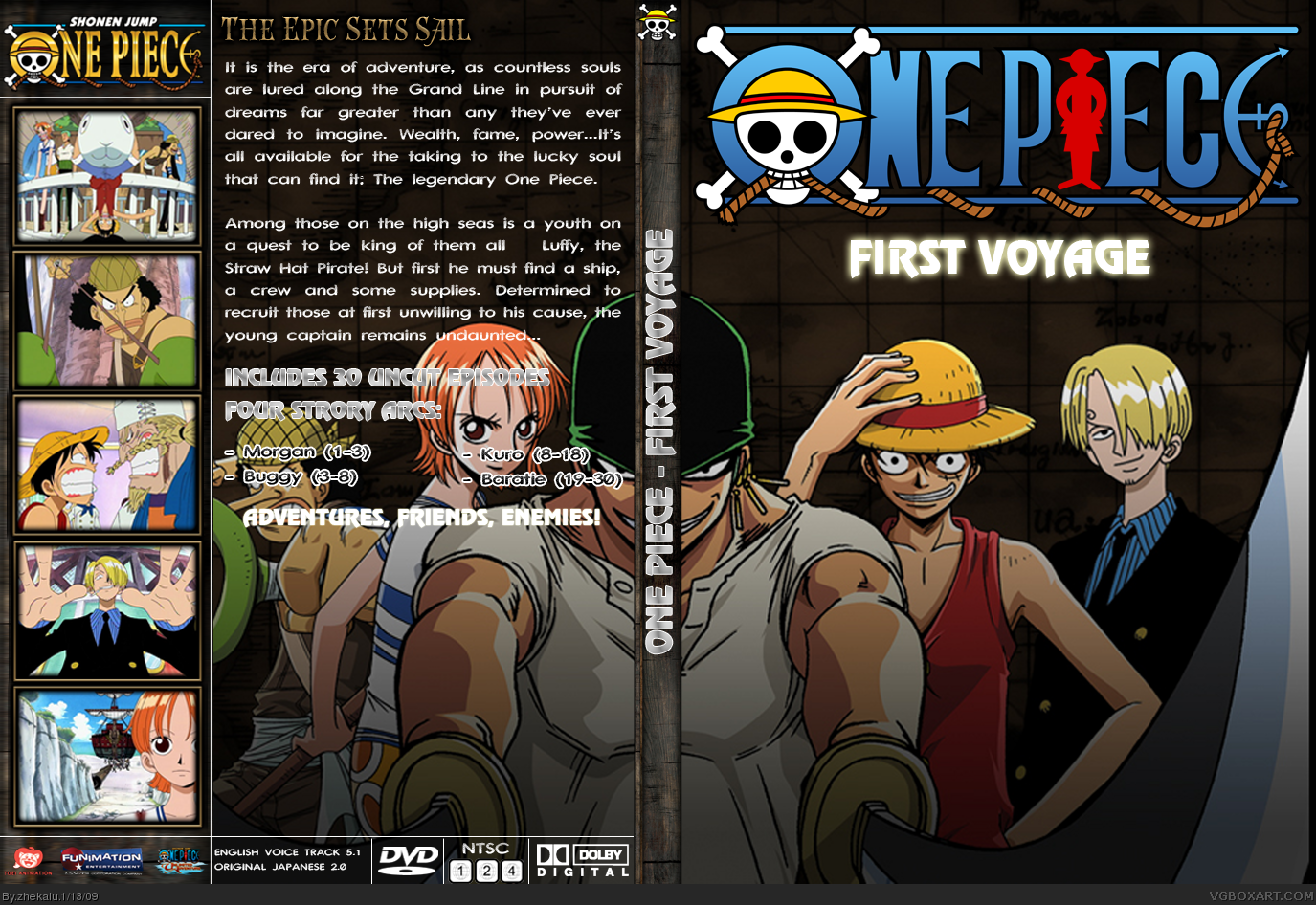 One Piece - First Voyage box cover