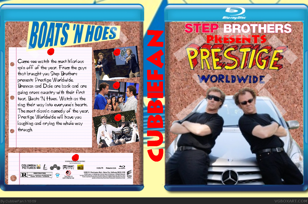Step Brothers Presents: Prestige Worldwide box cover