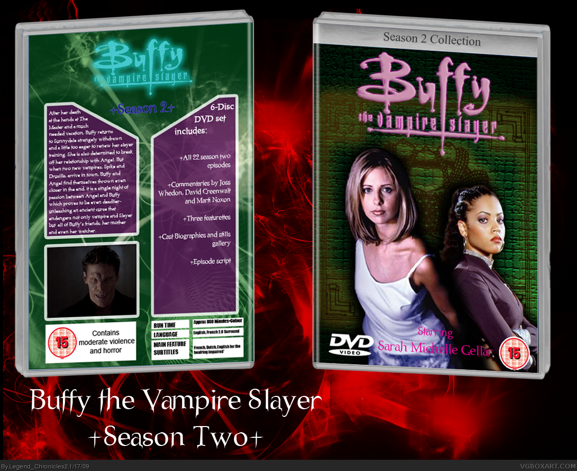 Buffy the Vampire Slayer: Season 2 box cover