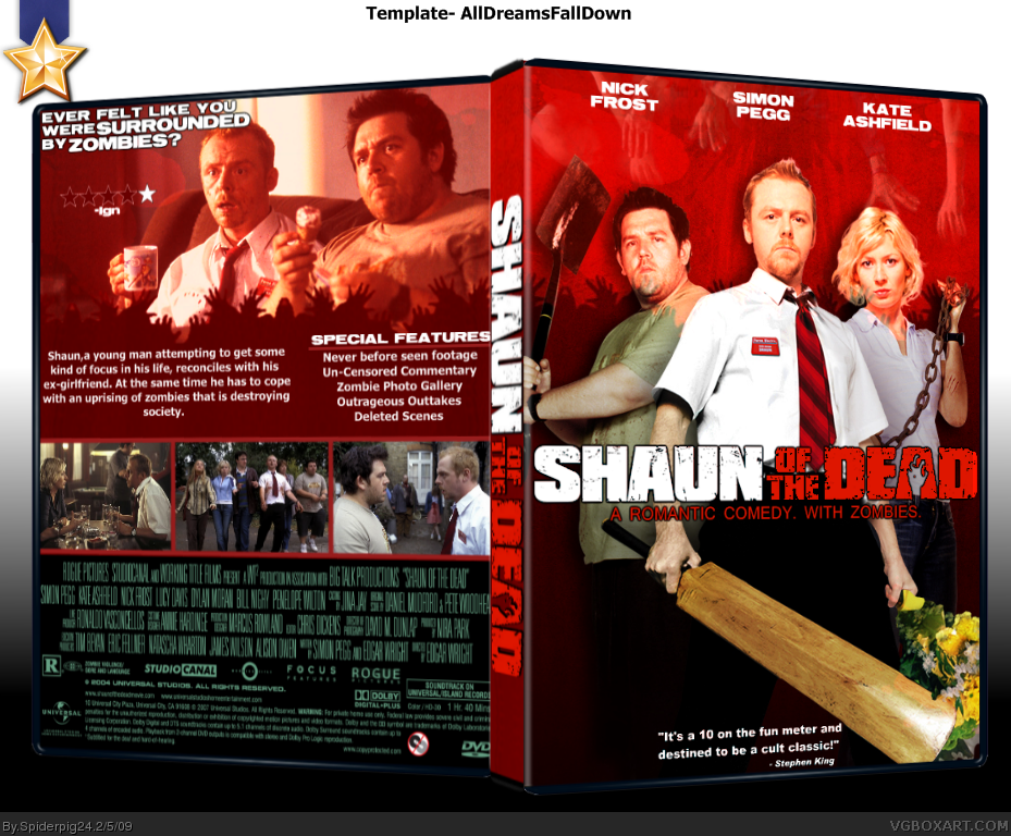 Shaun of the Dead box cover