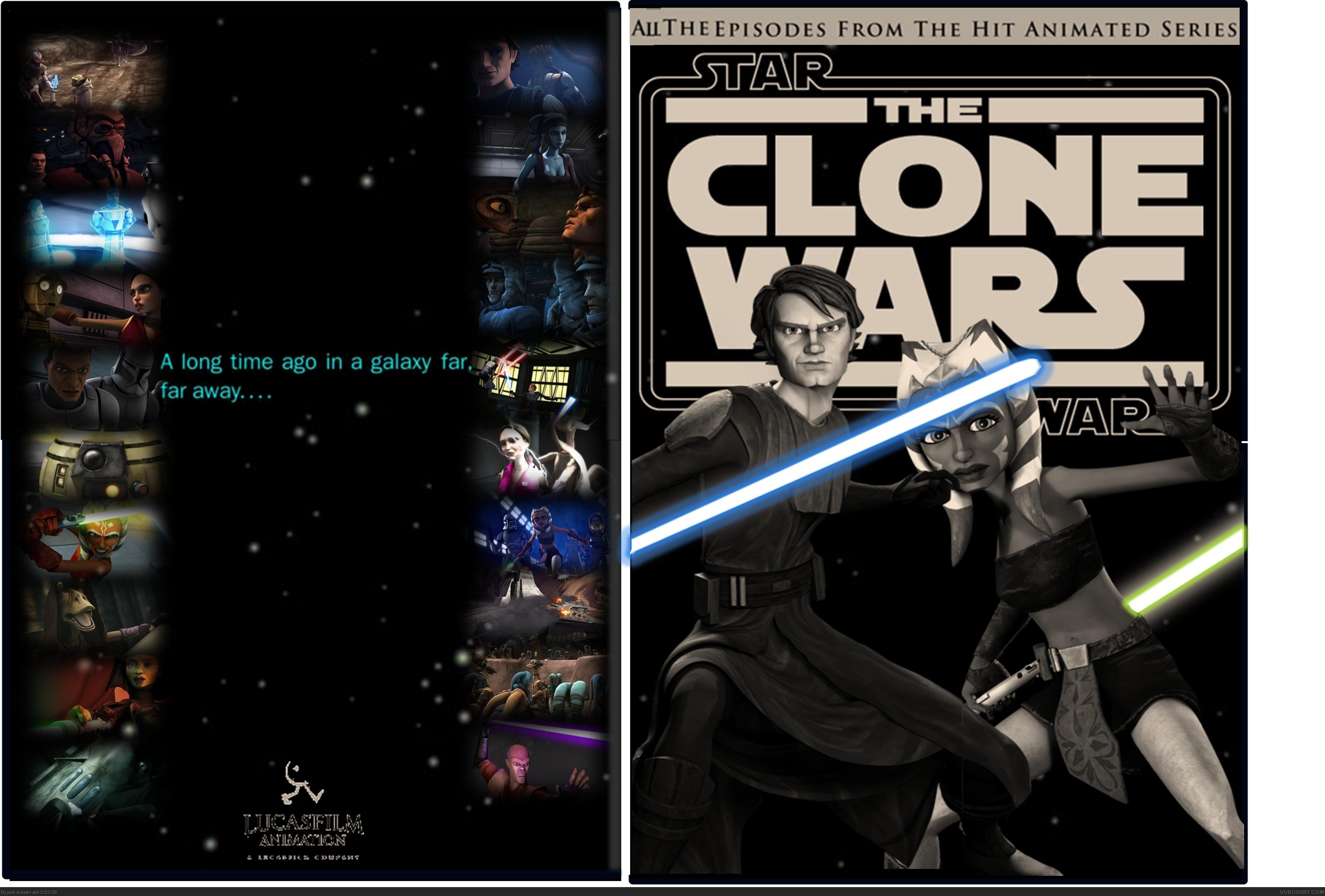 Star Wars: The Clone Wars 1st Series Collecter's Tin box cover