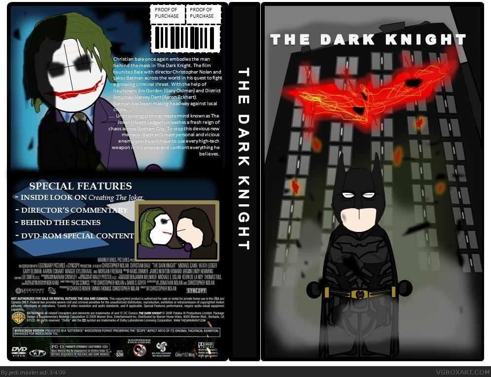 The Dark Knight Madness box cover