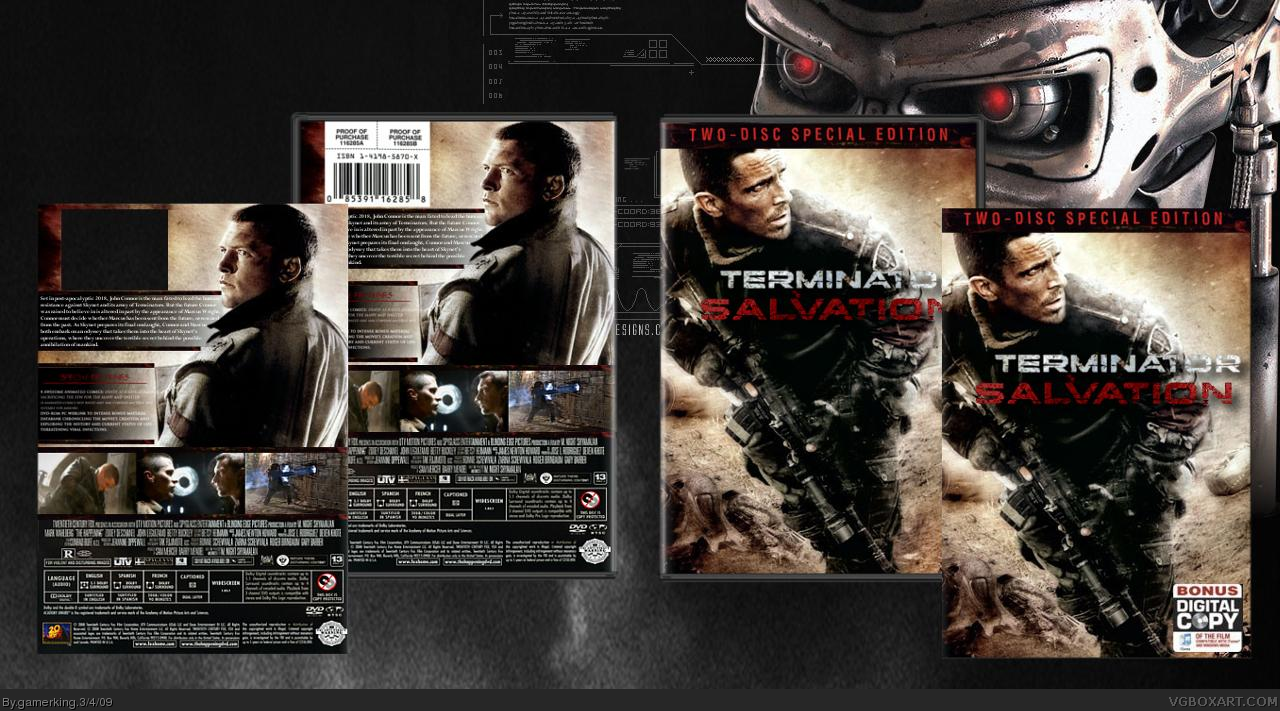 Terminator Salvation box cover