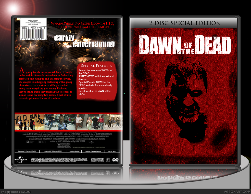 Dawn of the Dead box cover
