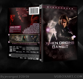 X-Men Origins: Gambit box art cover