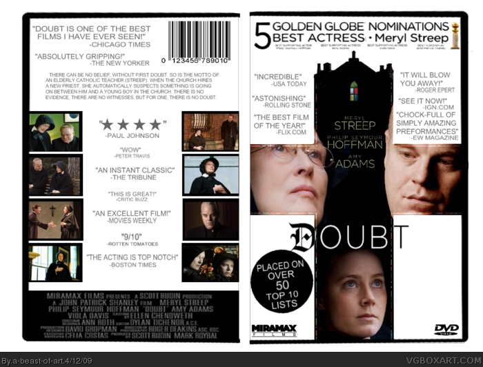 Doubt box art cover