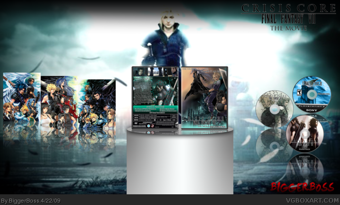 Final Fantasy VII: Crisis Core The Movie box art cover