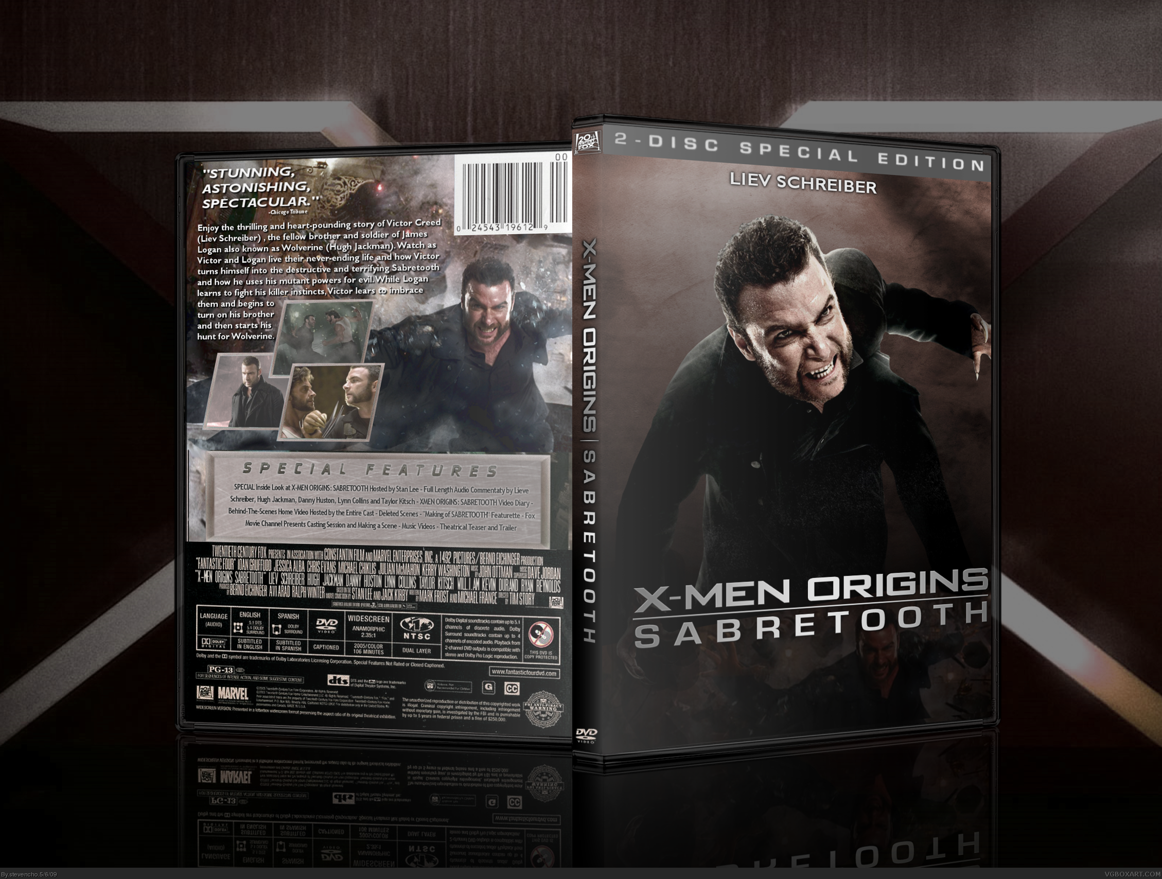 X-Men Origins: Sabretooth box cover