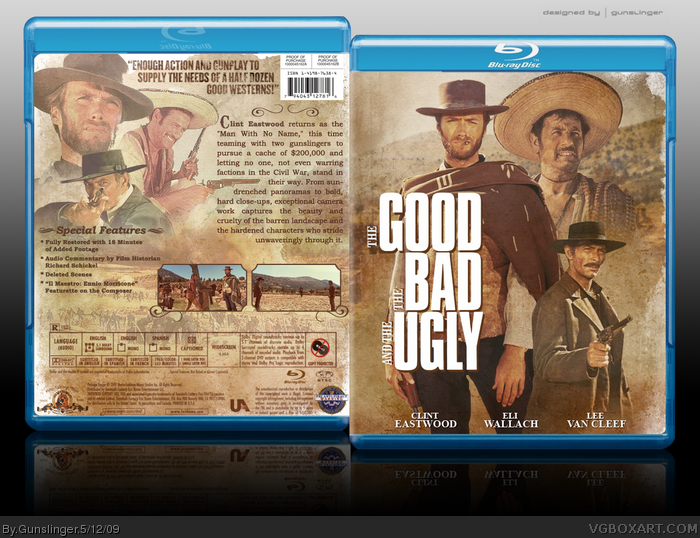 The Good, the Bad and the Ugly box art cover
