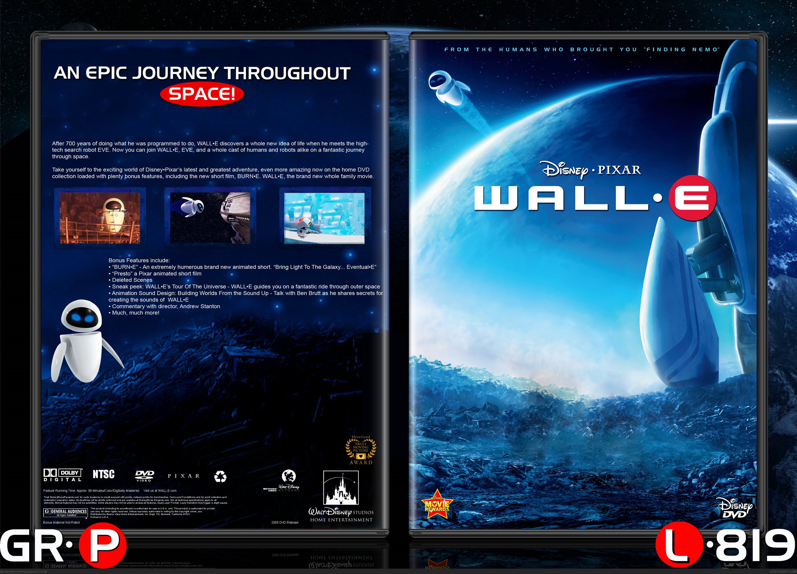 WALL-E box cover