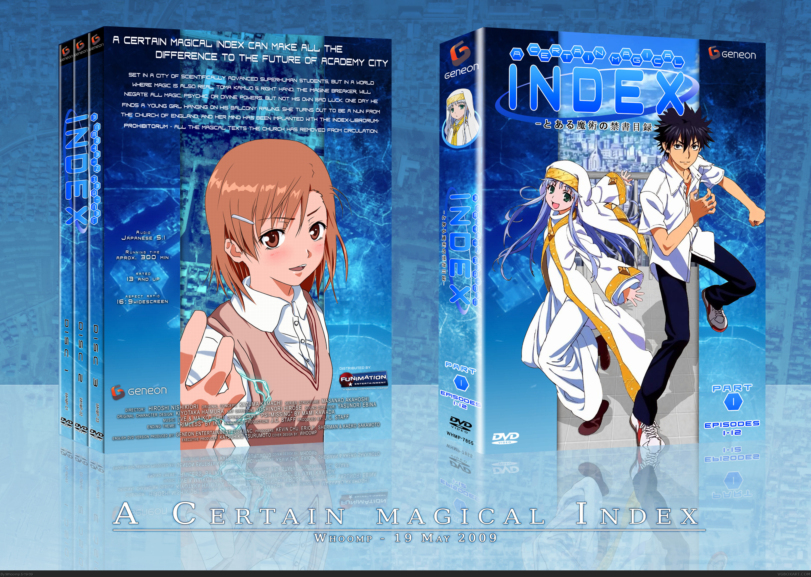 A Certain Magical Index box cover