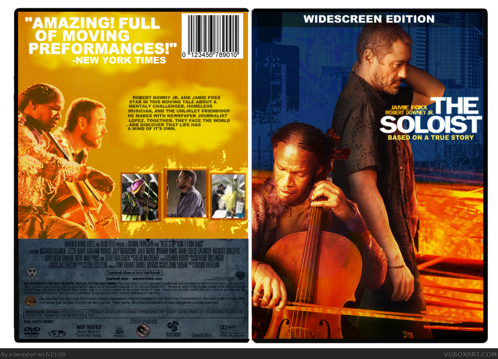 The Soloist box cover