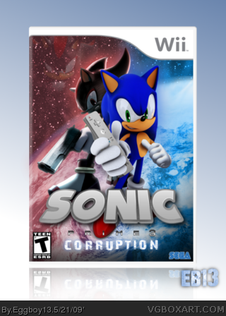 Sonic Prime 3: Corruption box cover